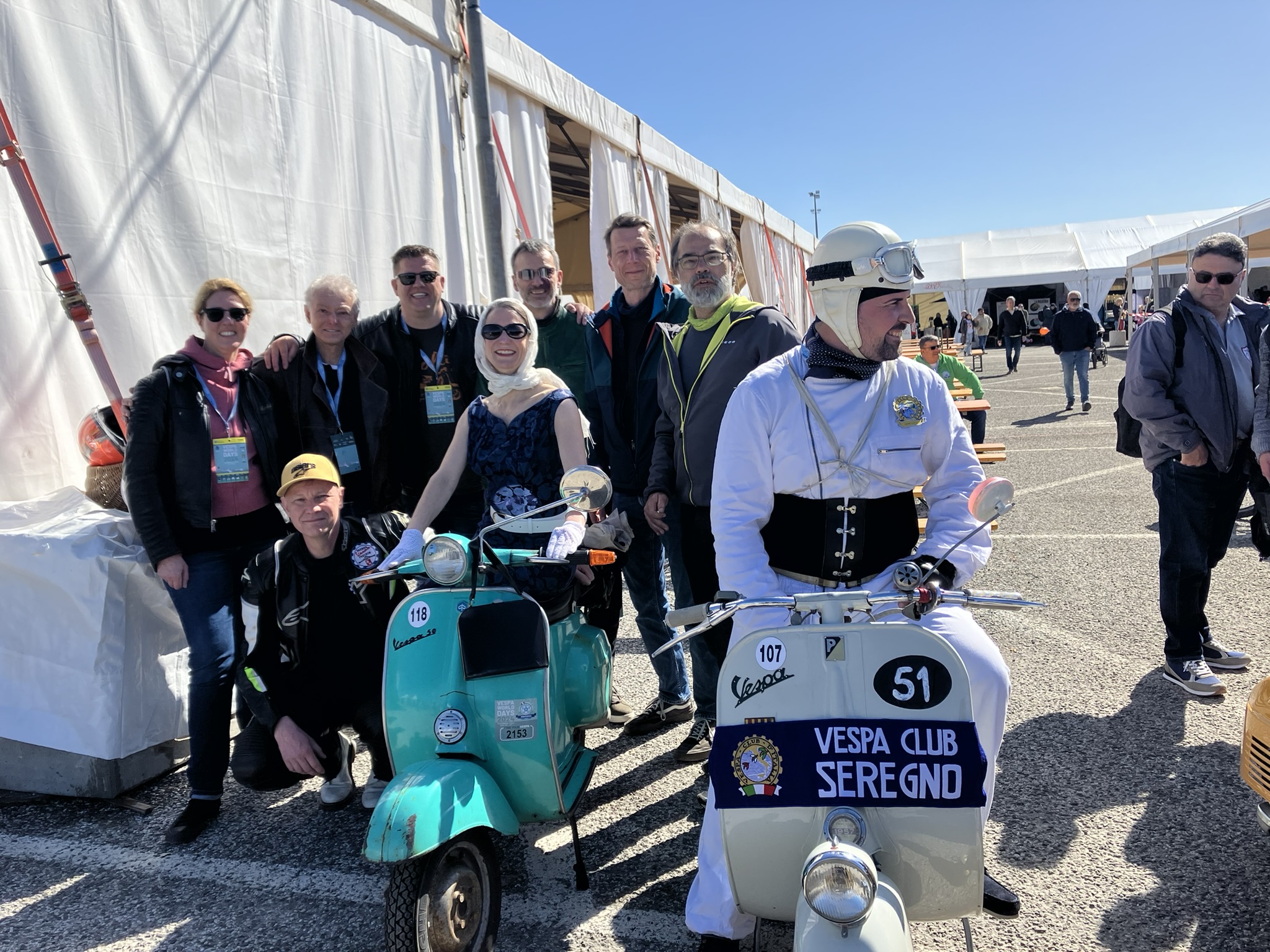Vespa World Days 2024 Pontedera, Italien
